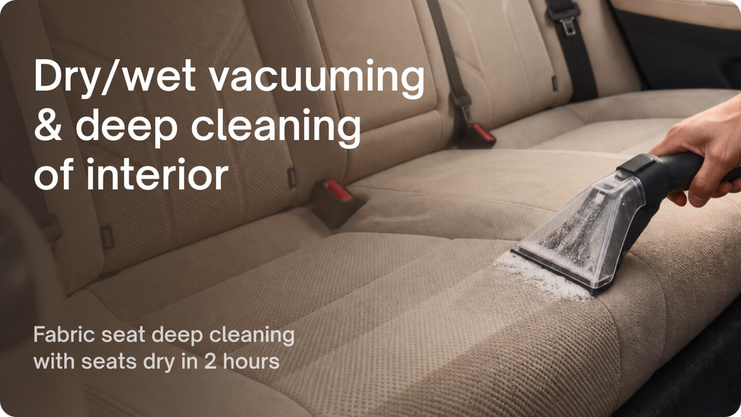 Choose a service - Interior cleaning
