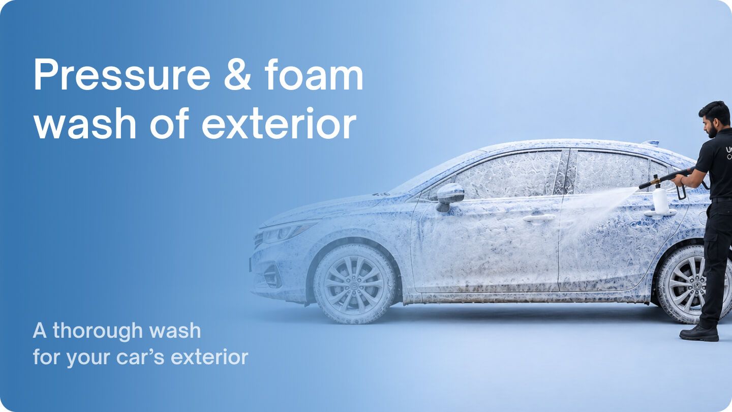 Choose a service - Exterior cleaning
