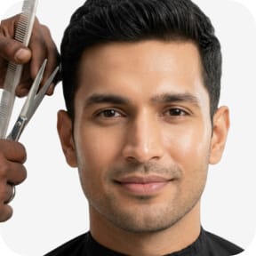 Haircut & beard styling