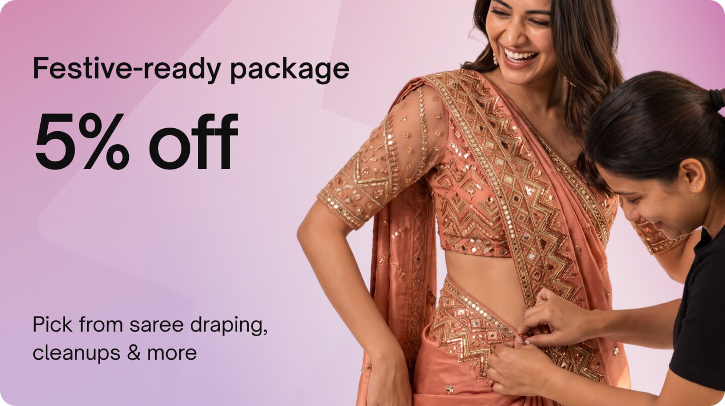 Super saver packages - Festive-ready package