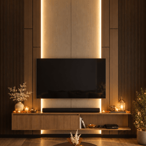 Statement design wall