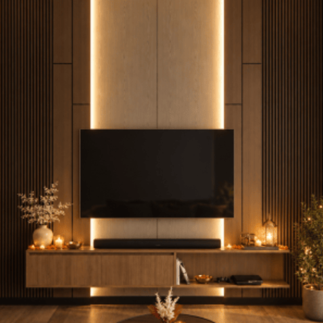 Statement design wall