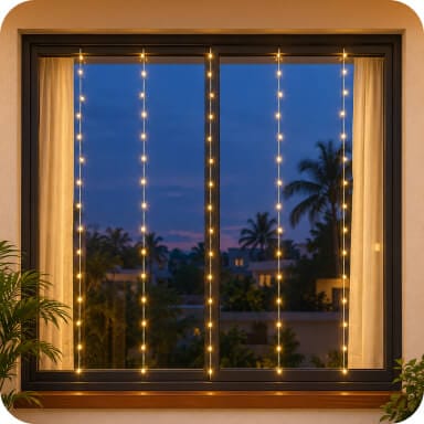 Door & gates - Door & window lights installation
