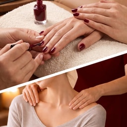 Festive special - Classic mani-pedi with neck & shoulder massage