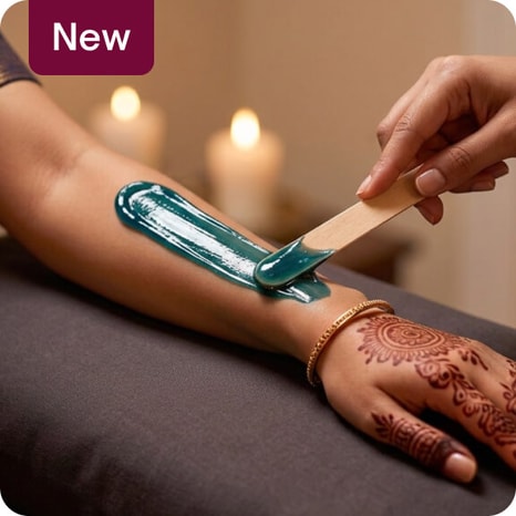 Spatula waxing (Full arms, legs & underarms)