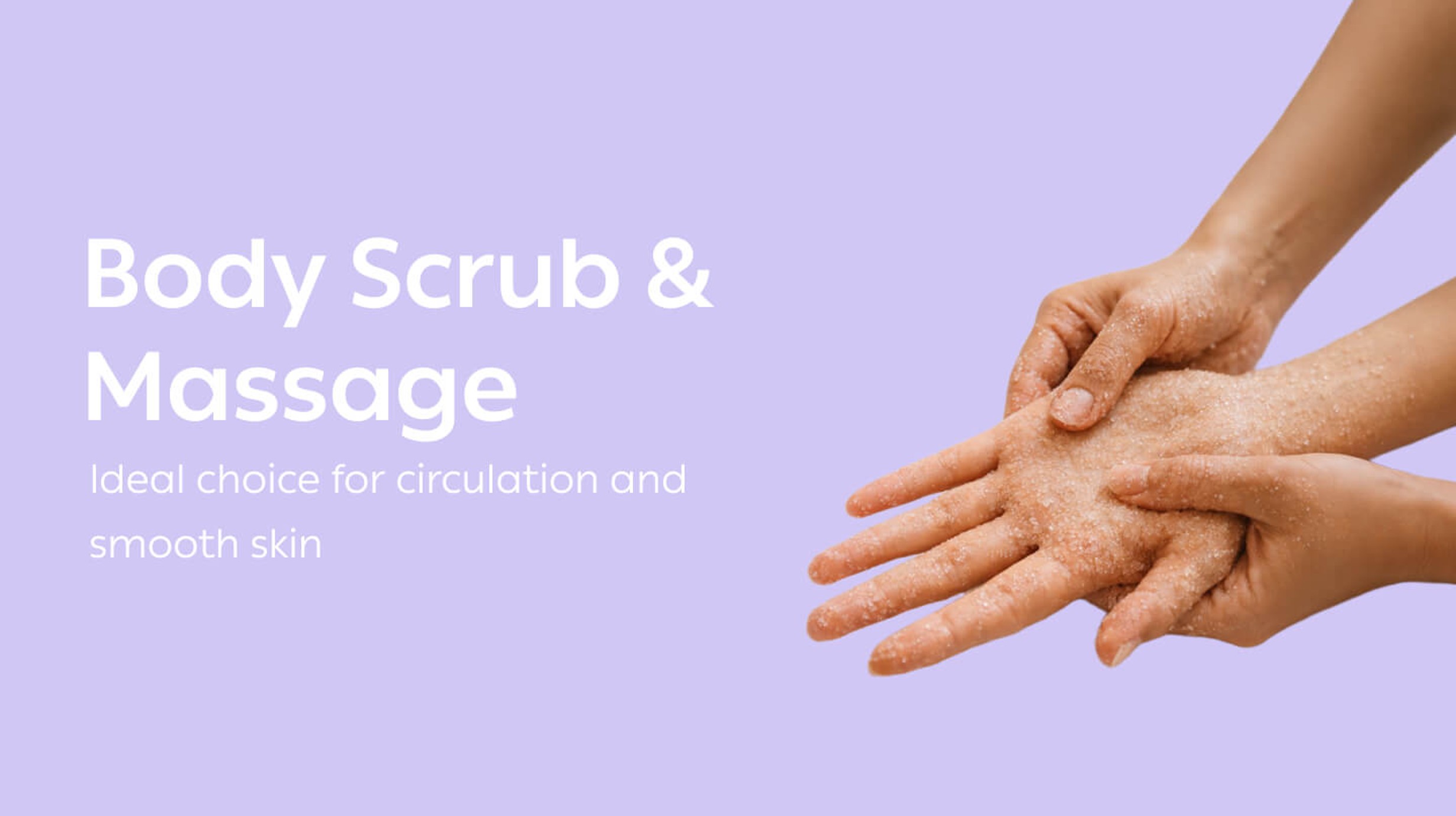 Face & Body Treatments - Body scrub massage