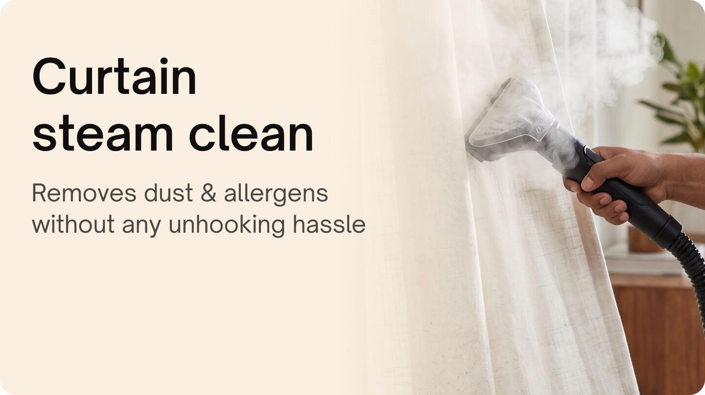 Mini Services - Curtain Steam Cleaning