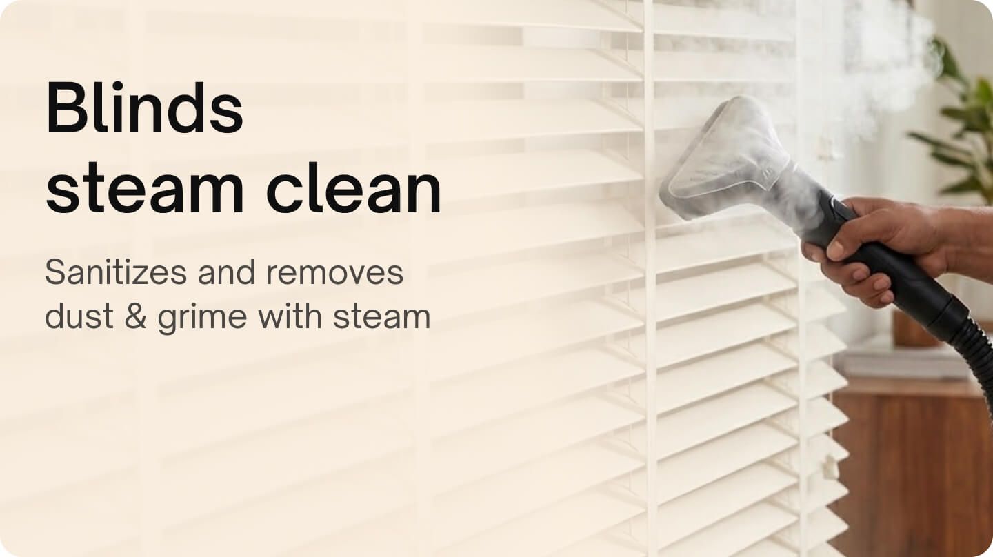 Mini Services - Blinds Steam Cleaning