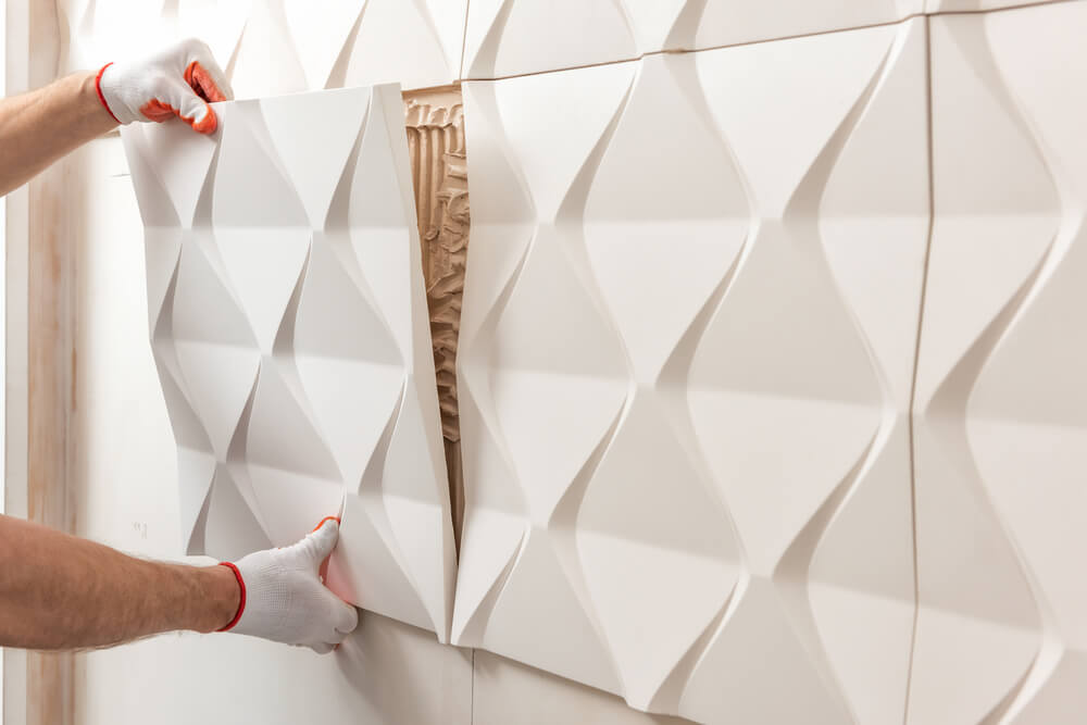 3D wall panels.