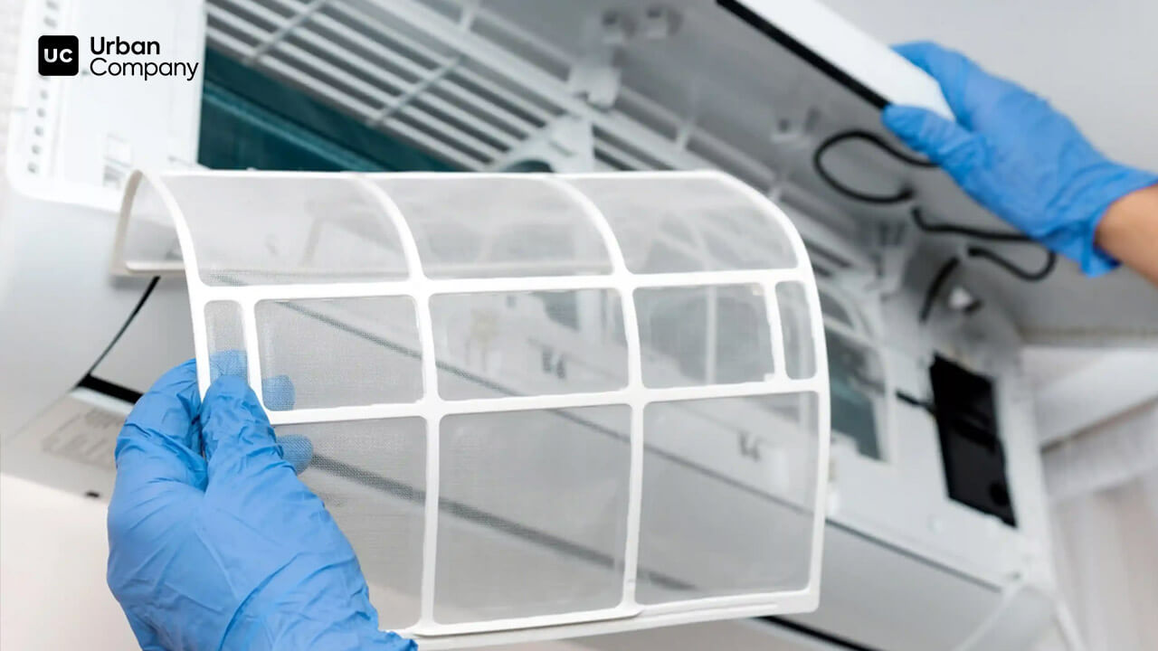 تنظيف مكيف سبلت