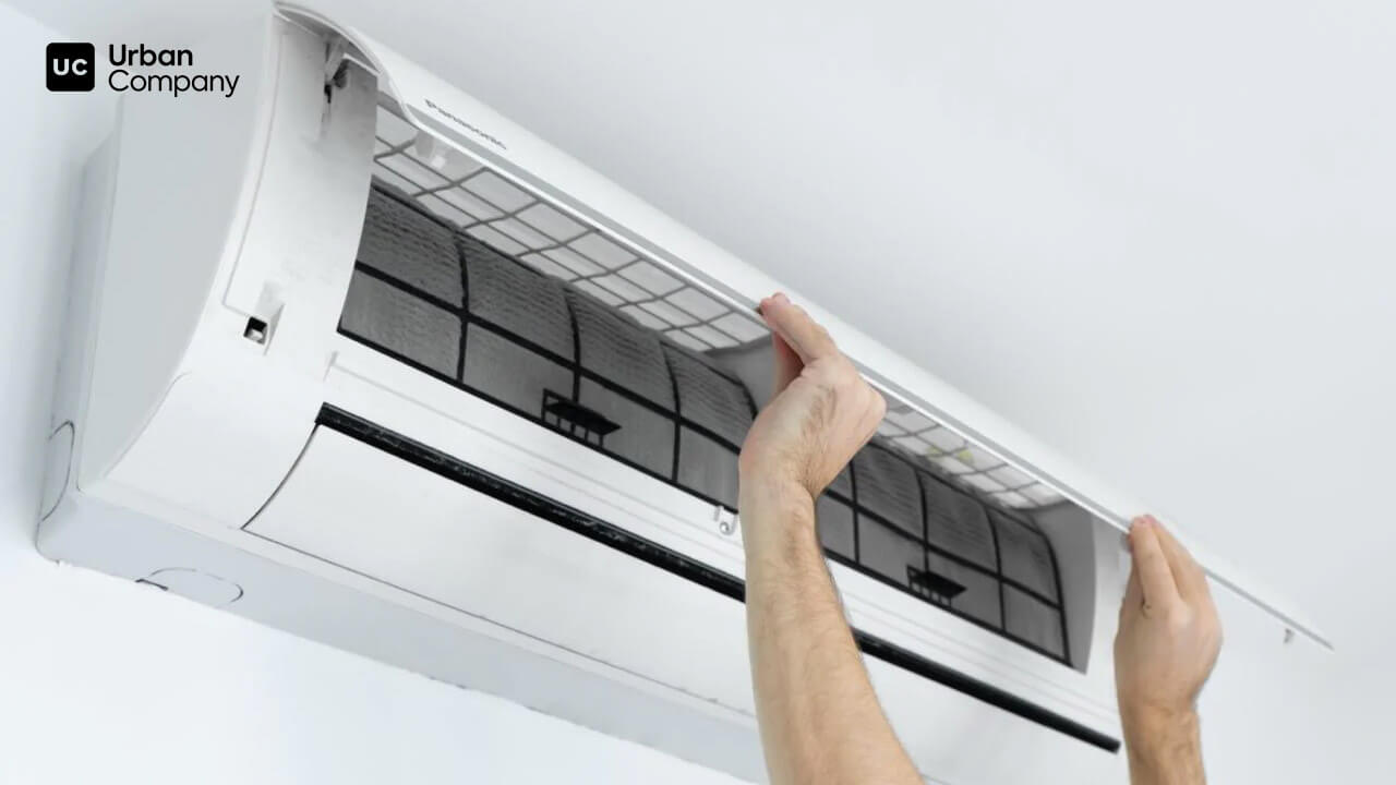 تنظيف مكيف سبلت