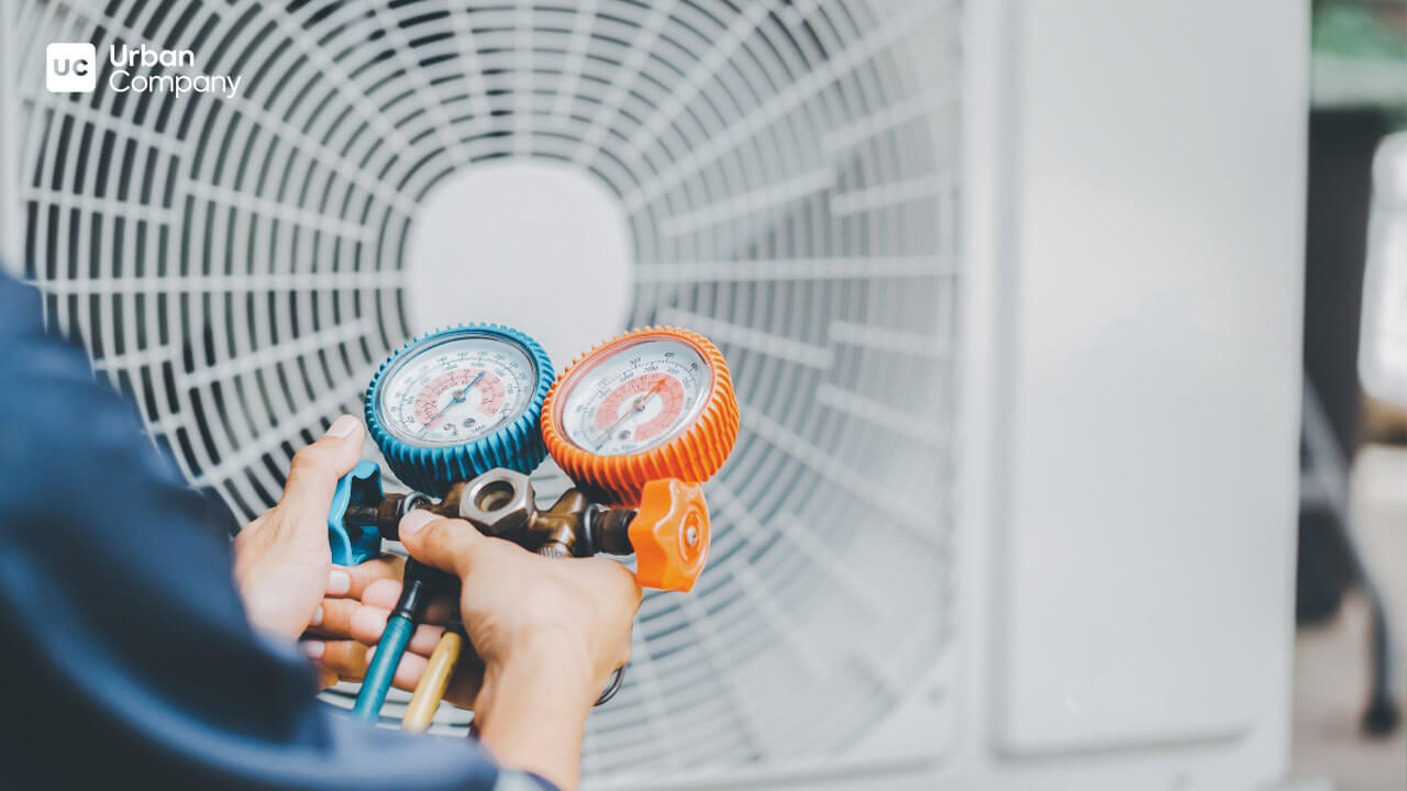 شحن فريون مكيف شباك