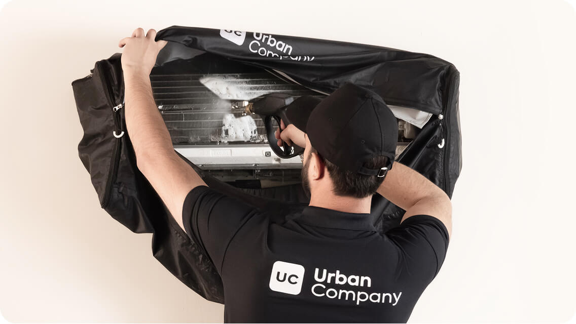Indoor unit cleaning
