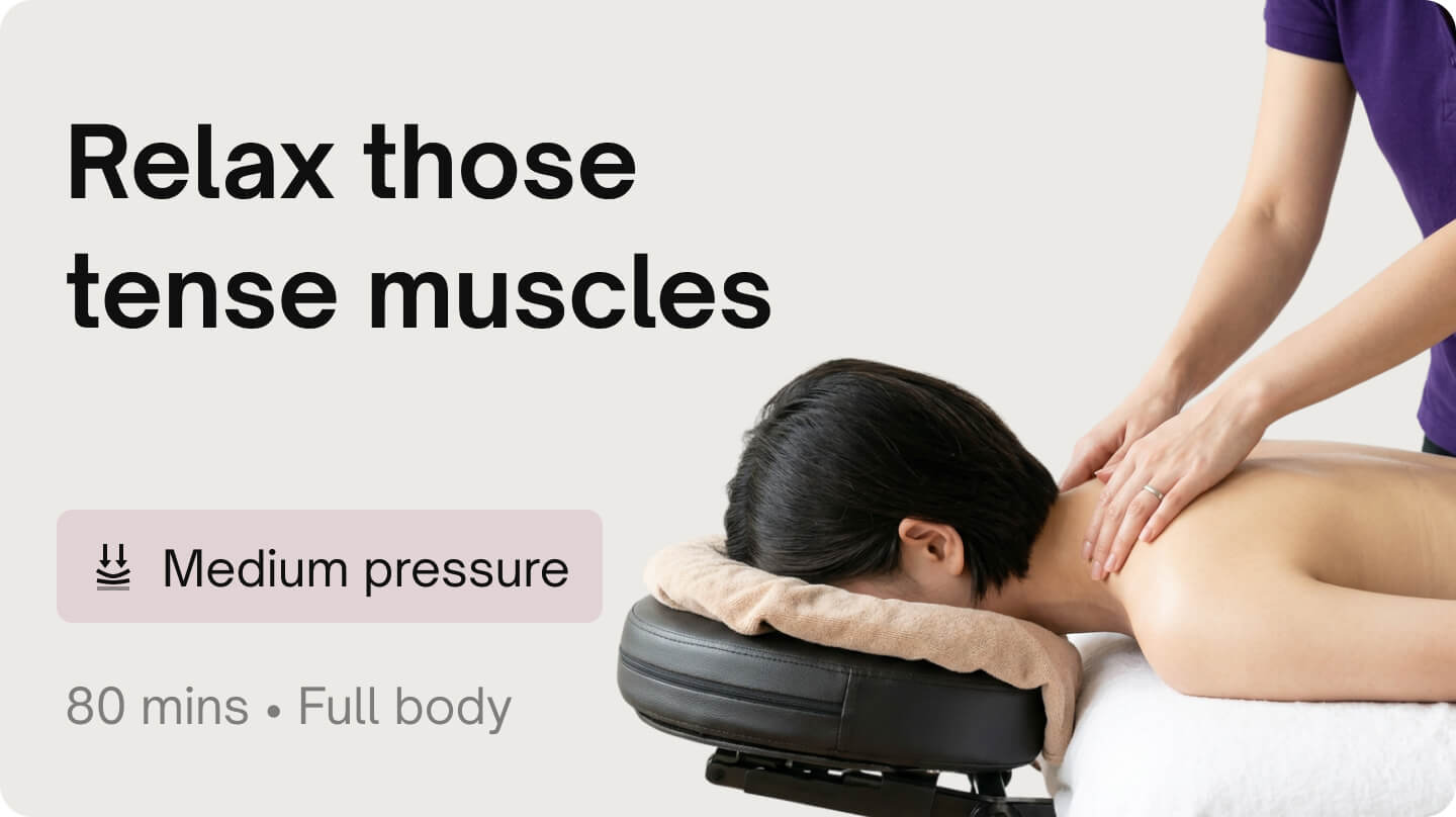 80 mins - Relaxation Massage : 80 mins