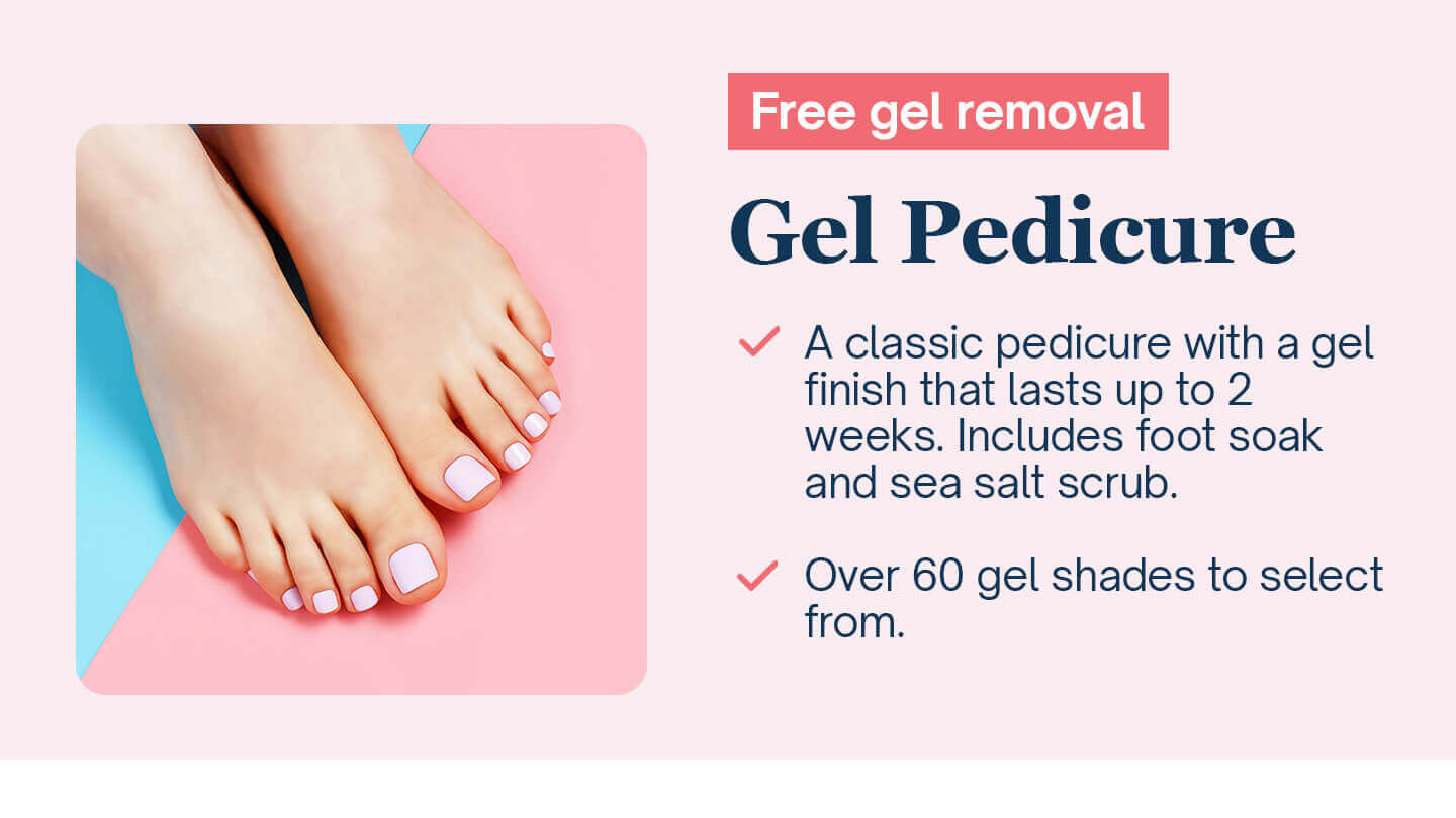 Gel - Gel Pedi