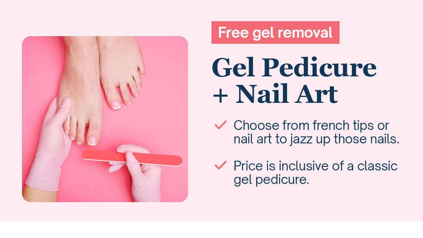 Nail Art & Extensions - Gel Pedi & Nail Art