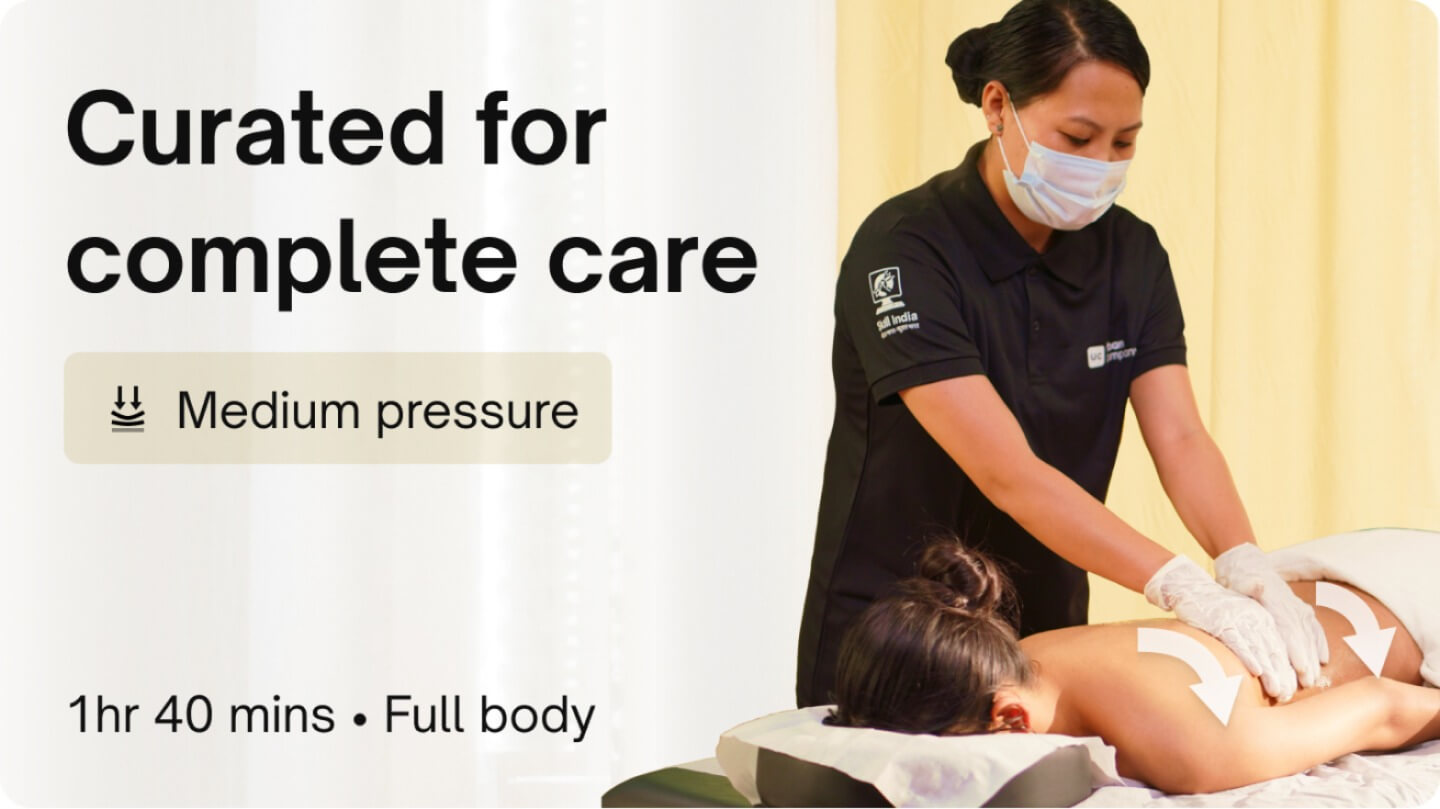 Stress relief - Top to Toe Relaxation with hot bed