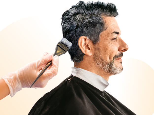 Hair color & Hair spa