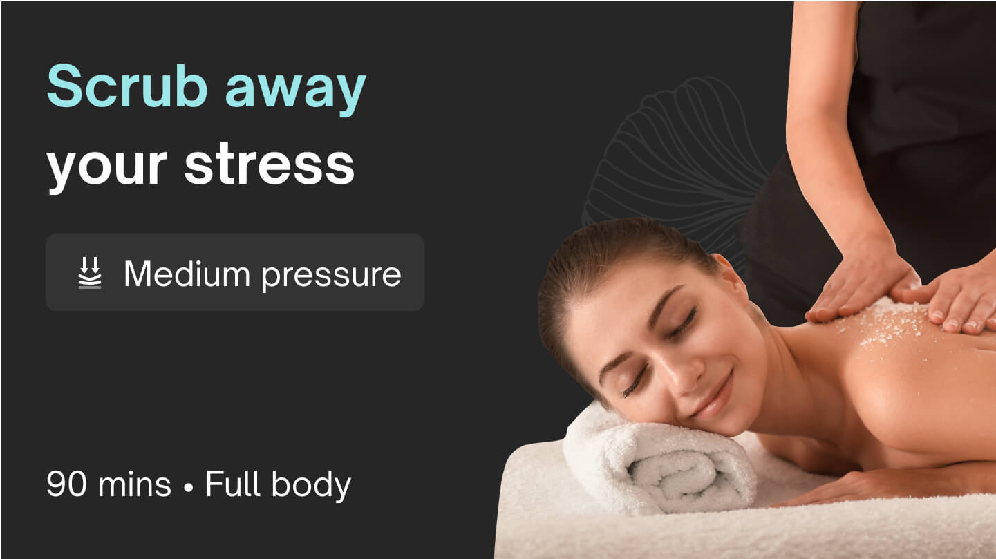 Natural skincare - Exfoliating scrub & massage