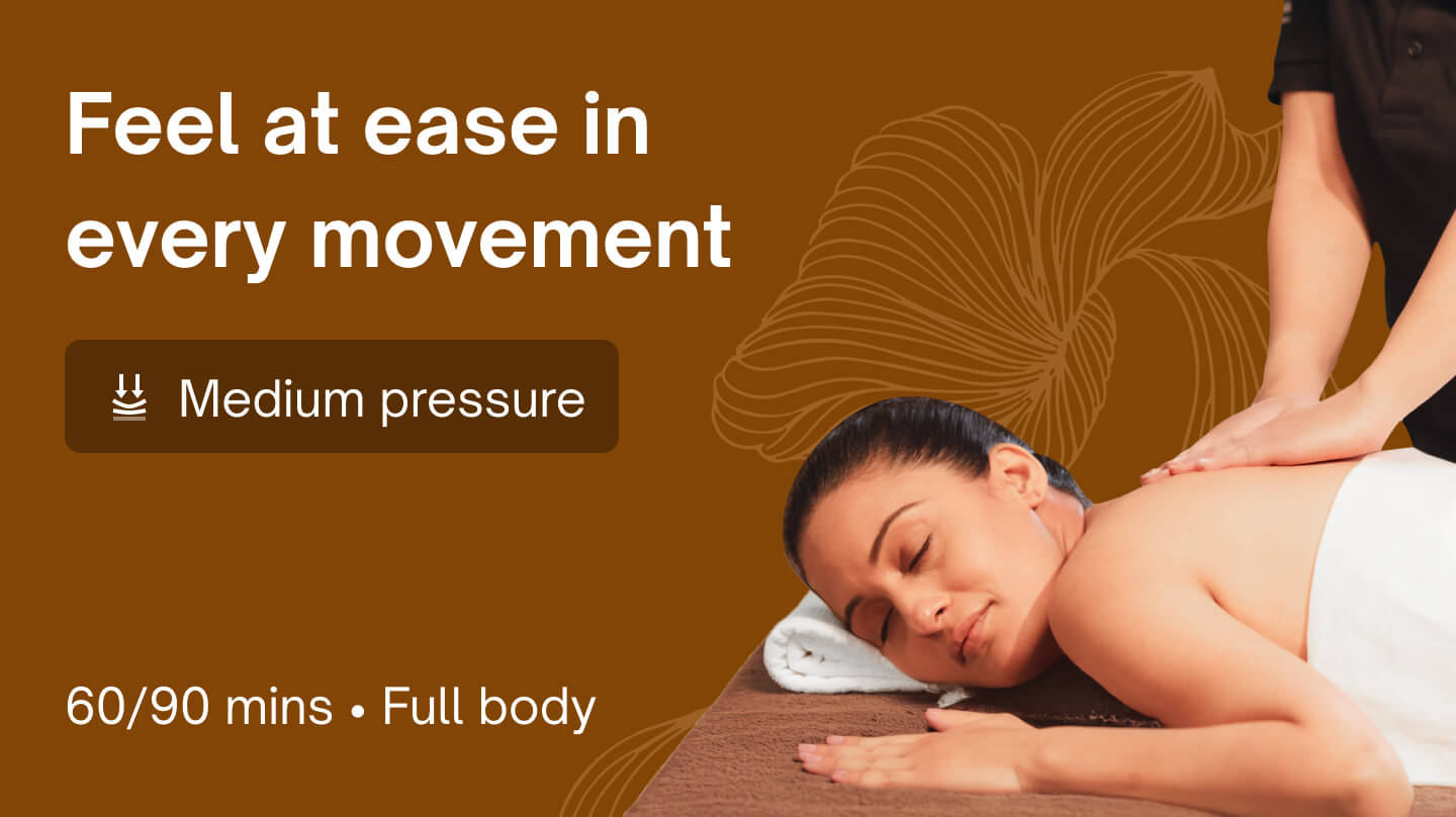 Stress relief - Warm abhyangam full-body massage