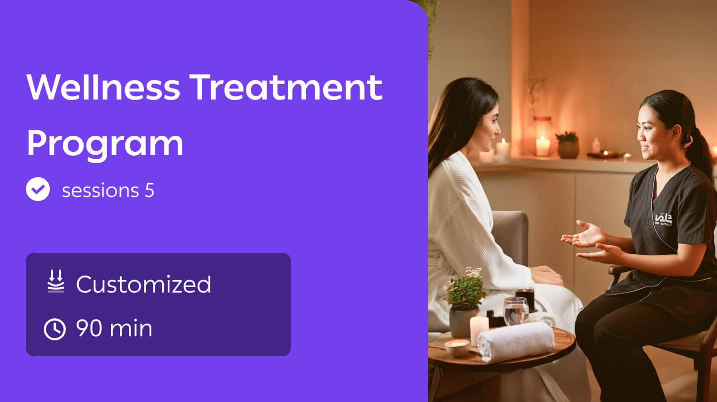 Quality of Life Programs - 5 sessions: Wellness treatment program