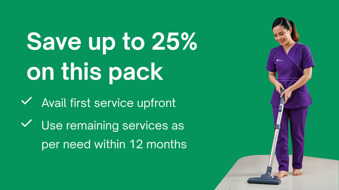 12 visits - 12 sessions: Cleaning pack (without material)