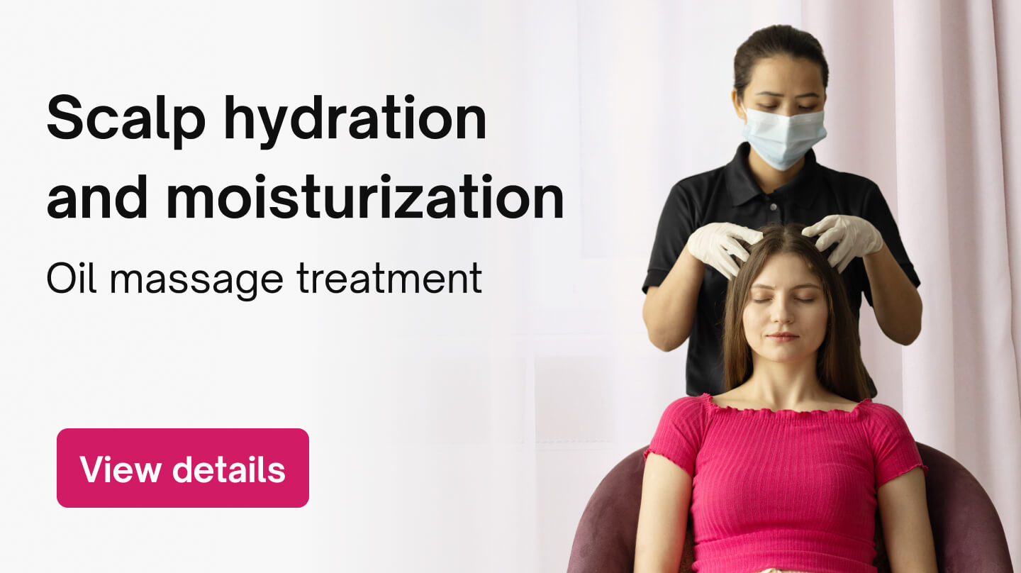 Hair treatments - Oil massage treatment
