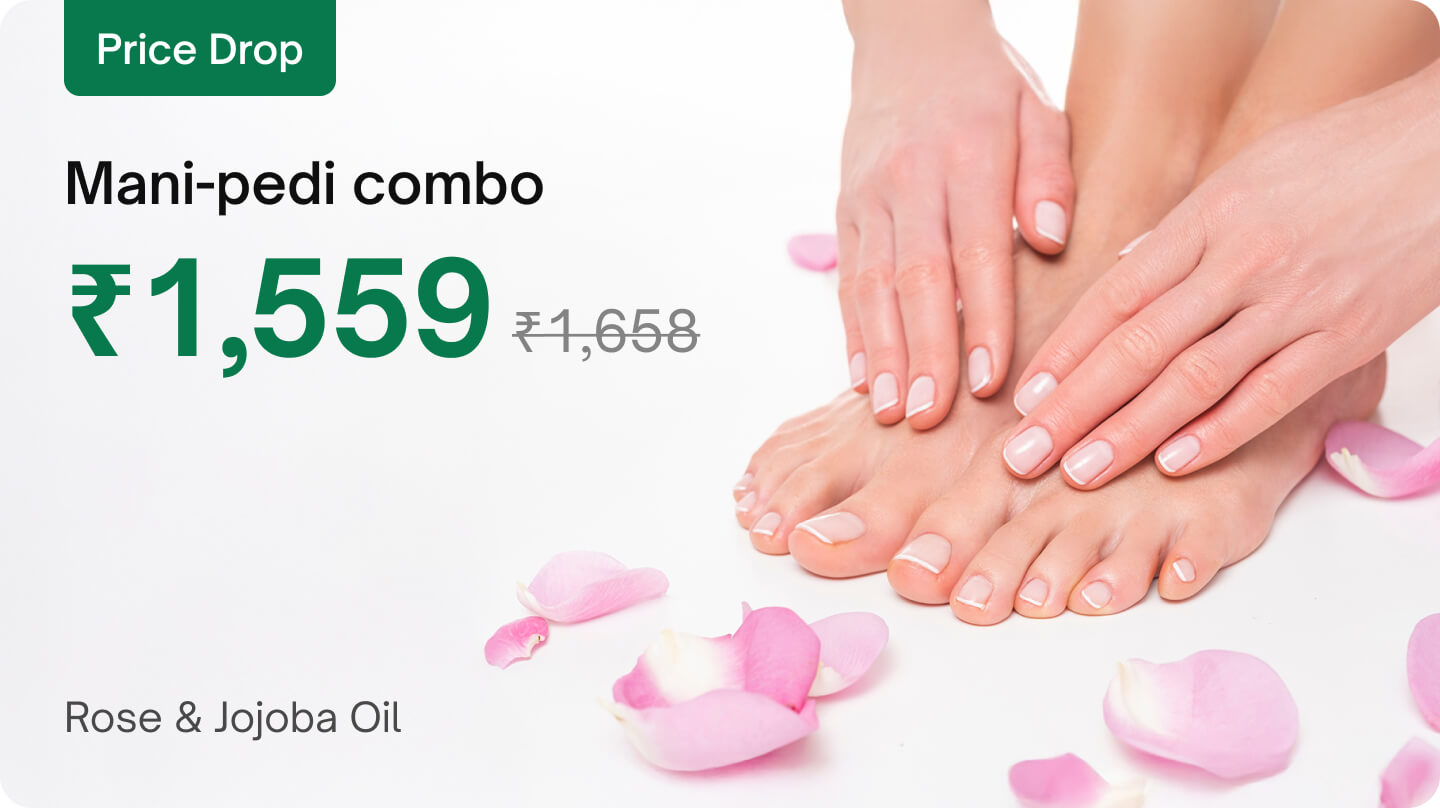 Pedicure & manicure - Mani pedi combo