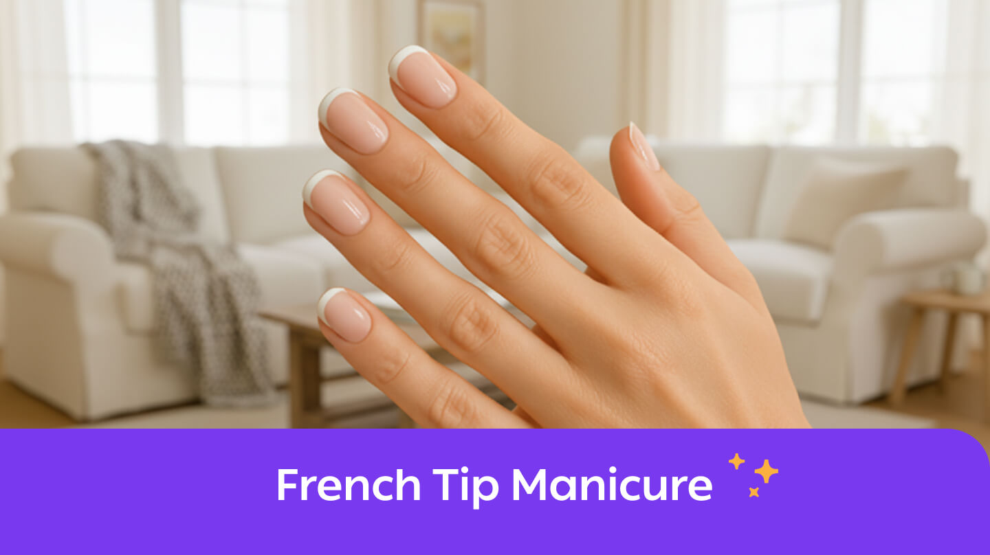 Nail art - French tips