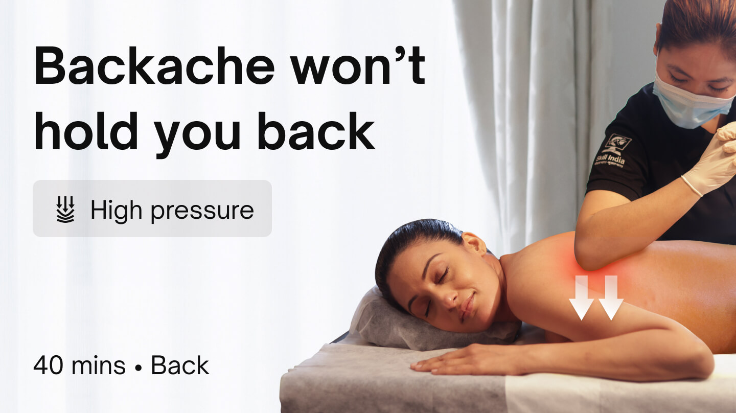 Pain relief - Back relief massage