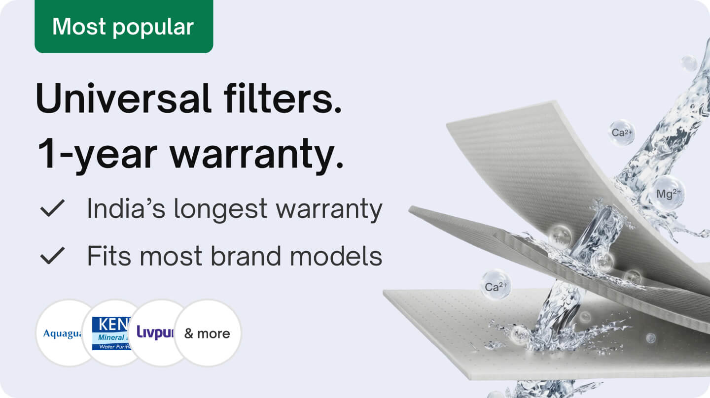 Filter replacement - Native universal filter kit