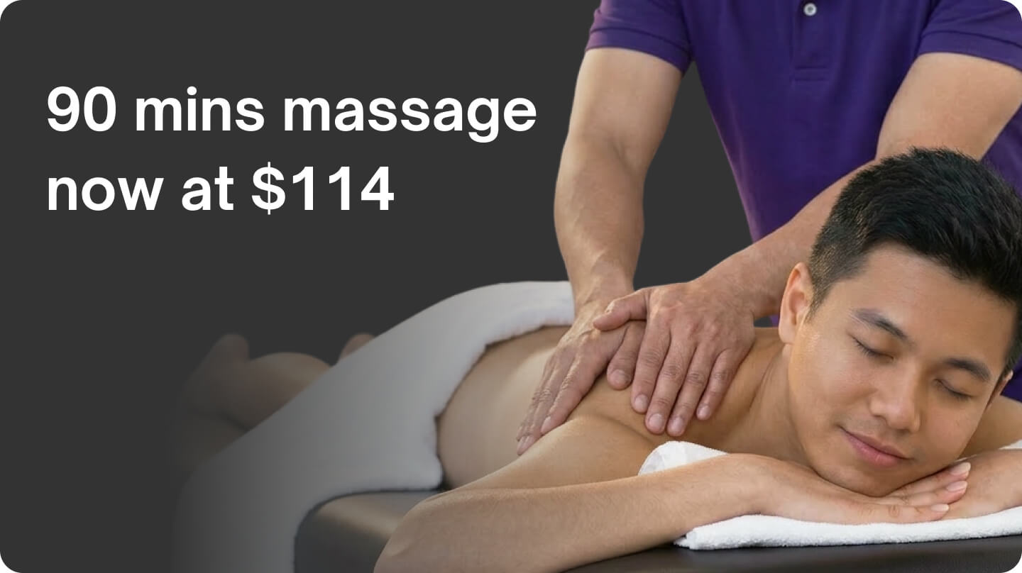 90 mins - 90 mins massage