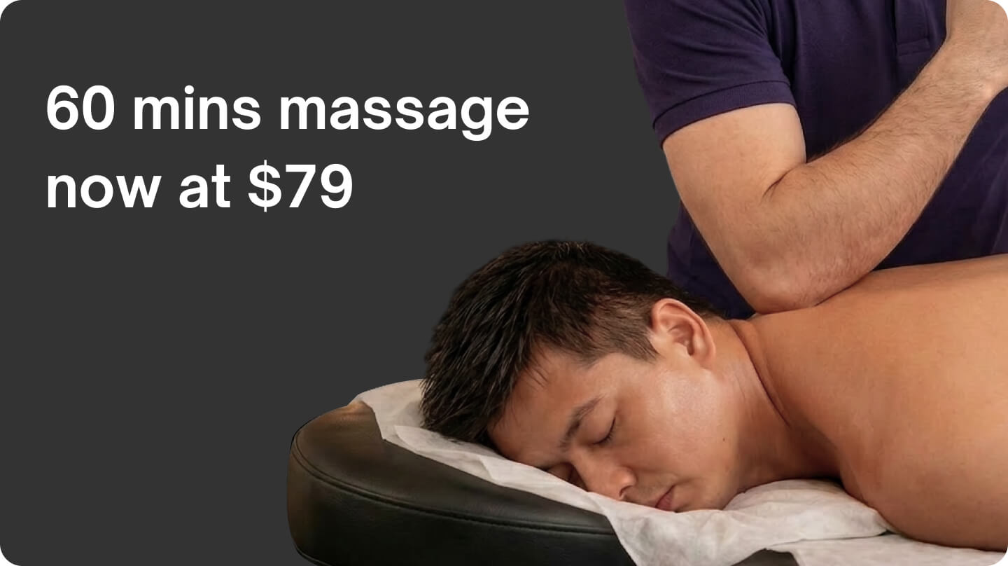 60 mins - 60 mins massage