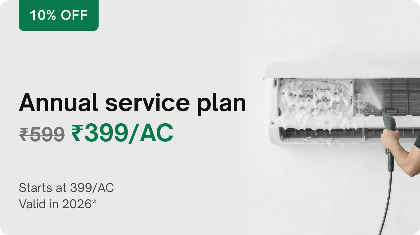 Super saver packages - 2 services: Annual service plan