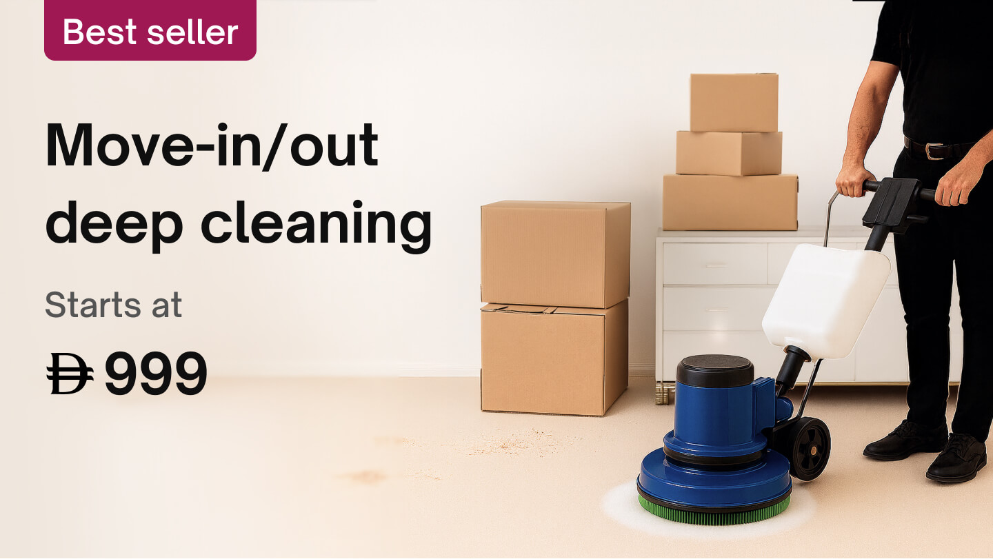 Unfurnished Villa - Move in/ move out cleaning