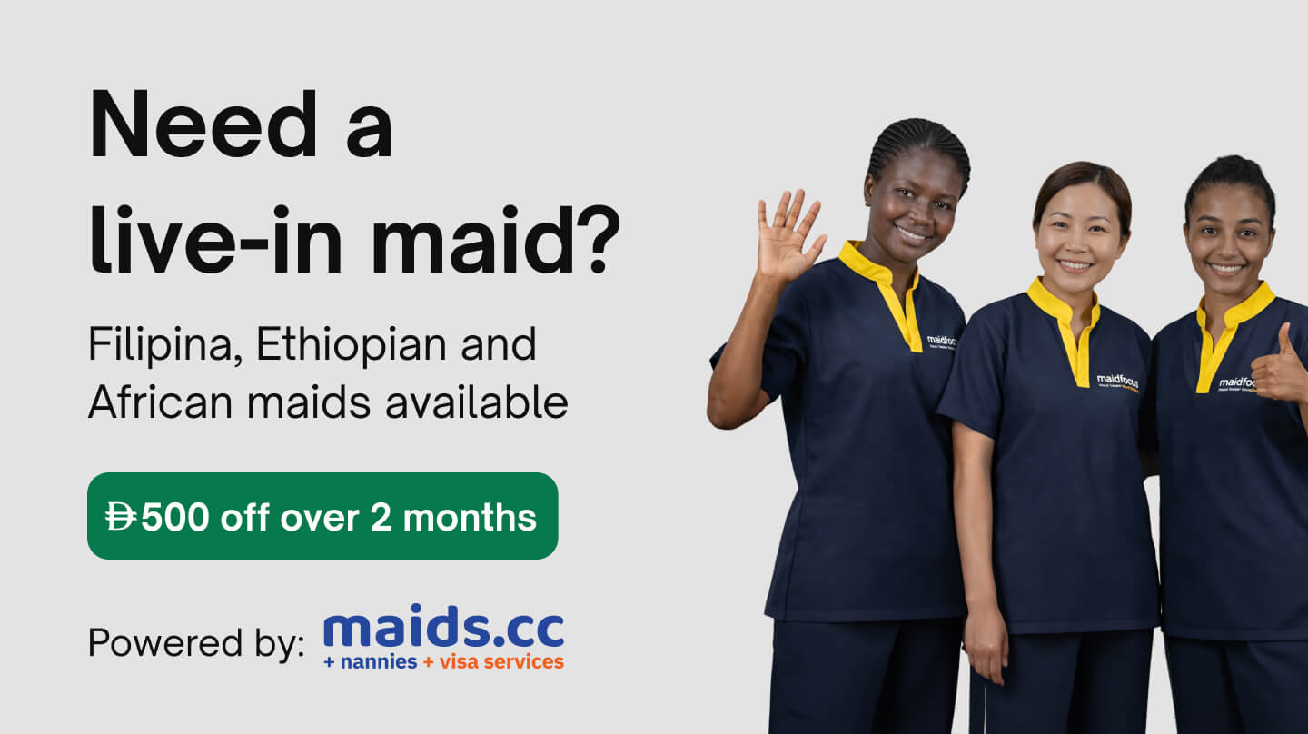 Live-in maid - Book a FREE WhatsApp consultation