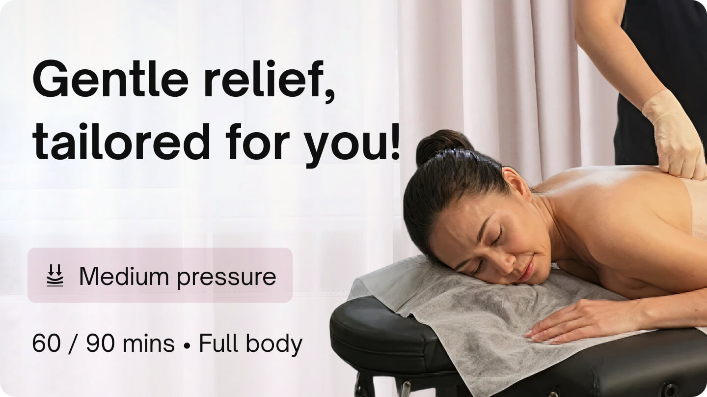 Stress relief - Elderly care massage