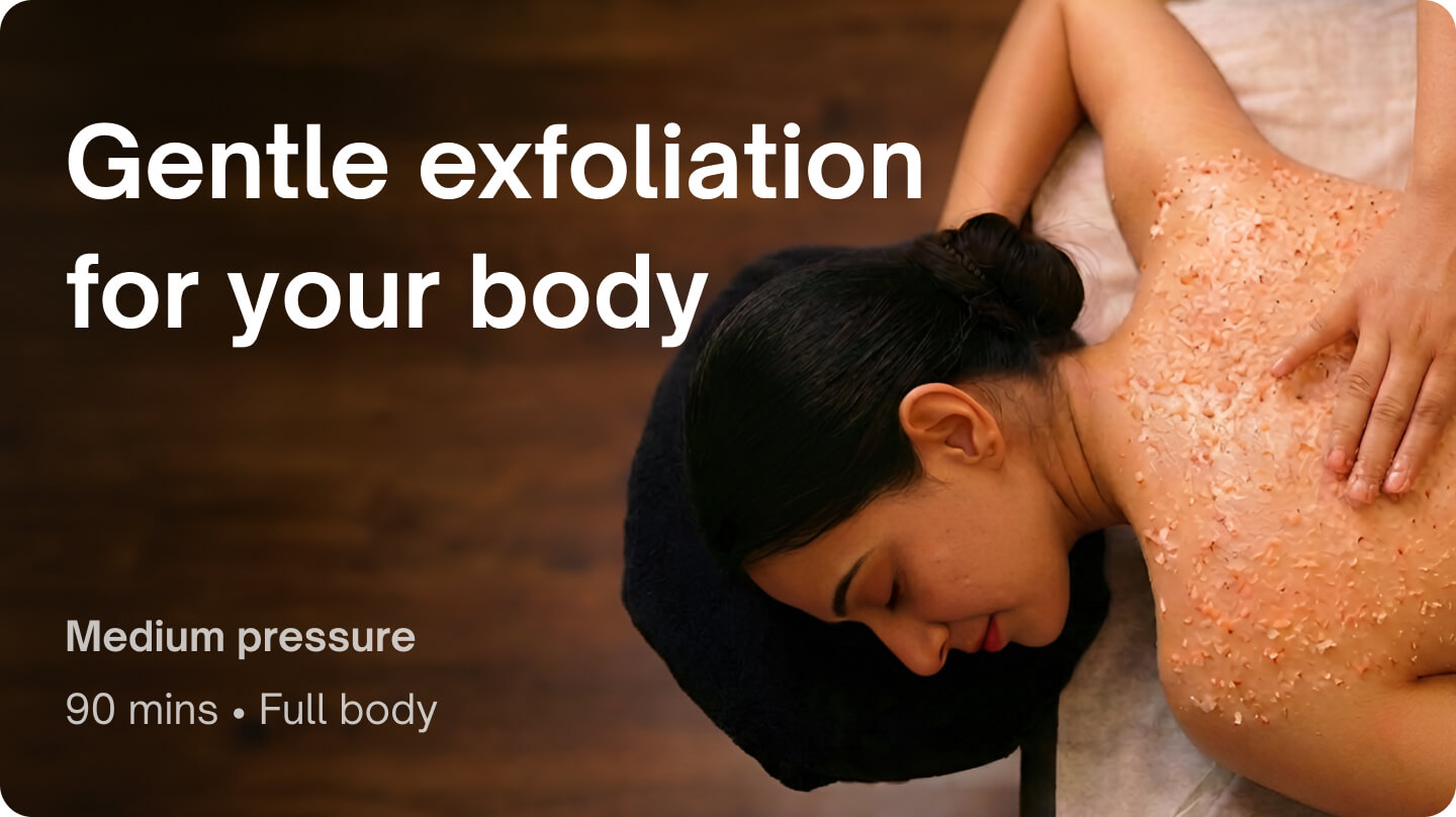 Skin care scrubs - Full body massage & scrub