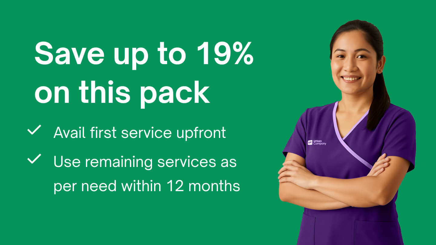 4 visits - 4 visits: Cleaning pack (without material)