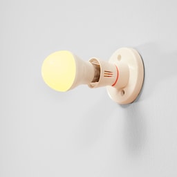 Bulb & tubelights - Warm white bulb installation