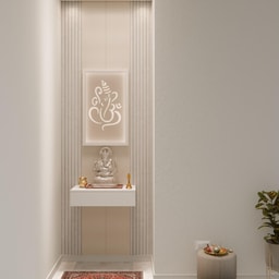 Homescreen search - Mandir wall makeover