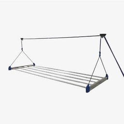 Clothes hanger - Ceiling-mounted hanger installation