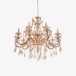 Wall/ceiling light - Chandelier installation