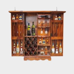 Dining & kitchen - Bar cabinet assembly