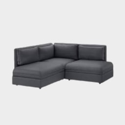 Living & TV - Corner sofa assembly