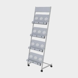 Cabinet/shelving unit - Magazine & newspaper rack assembly