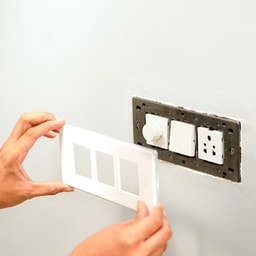 Switch & socket - Switch board with switch installation