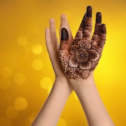 Henna - Hands Henna (front only, upto wrist)