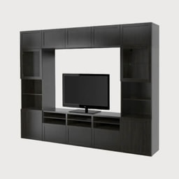 Living area - TV unit assembly