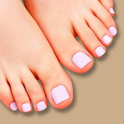 Feet polish & removal - Gel Polish - Solid Colours